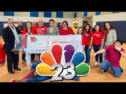Students in the Rio Grande Valley raise money for RED NOSE DAY