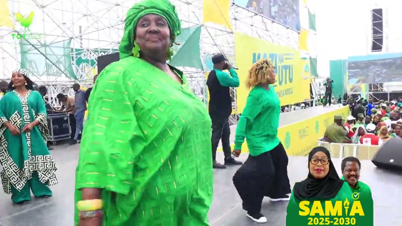 Uzinduzi Mkubwa wa Kampeni za CCM 2025 | TOT Yawasha Moto wa Burudani Kawe 🔥🟢✨