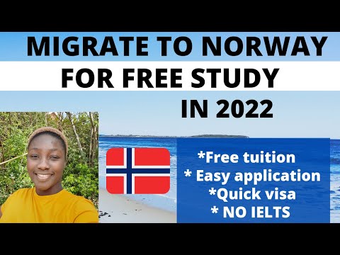 MIGRATE TO NORWAY ?? FOR FREE STUDY| DETAILED APPLICATION AND VISA PROCESS *FREE TUITION, QUICK VISA