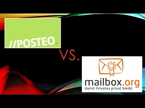 [Test] Posteo und Mailbox.org im Vergleich