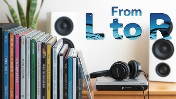 Mijn cd-collectie van links naar rechts