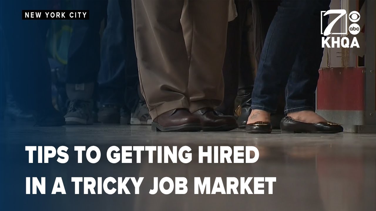 Советы о том, как устроиться на работу на сложном рынке труда.