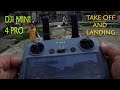 Paano mag Take off at mag Landing sa DJI MINI 4 PRO | PINOY