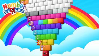 Learn to Count Big Numbers 1-100 with Numberblocks Step Squad! 💯