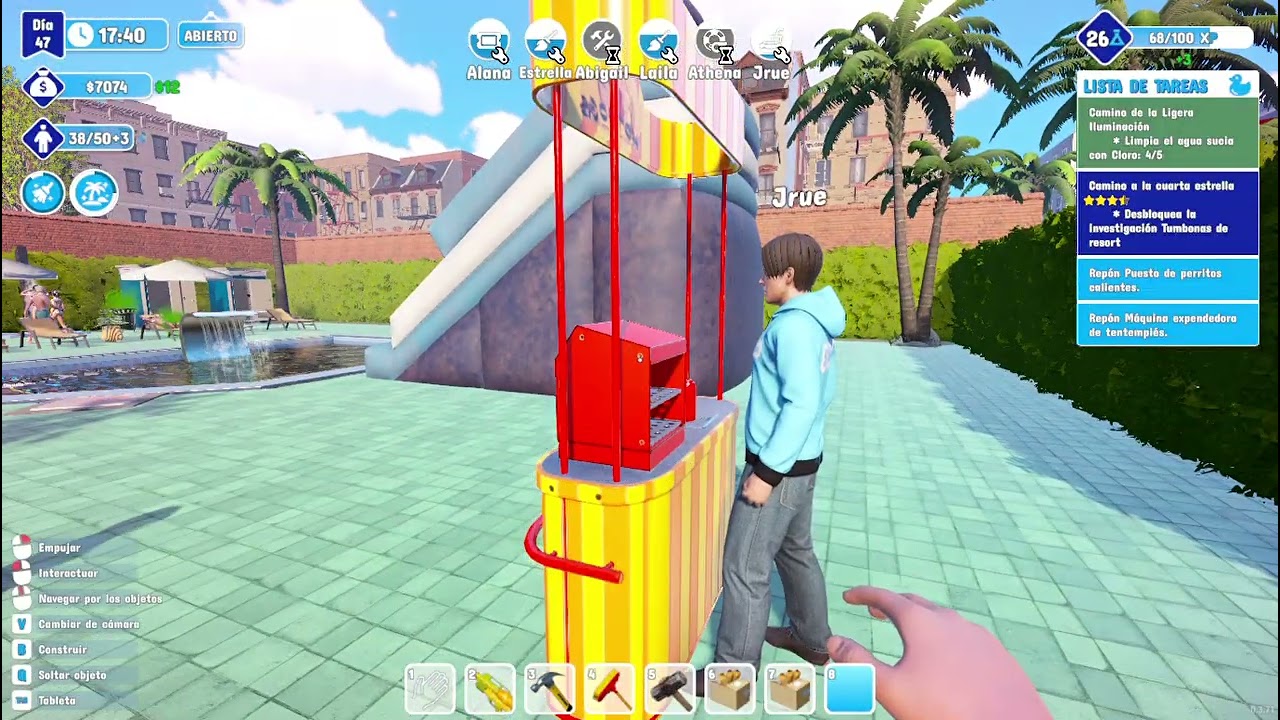 Waterpark nuevas duchas