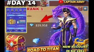 Lords Mobile - 12 DAYS ACCOUNT ROAD TO TITAN 1.2M HOLYSTARS BY MN 777 #lordsmobile 
