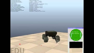 Simulation of Summit XL Robot with V-REP