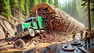 You Will Be Shocked by These Extremely Dangerous Monster Stump Removal Excavators! #1