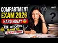 CBSE Compartment Exam 2026 Hard Hoga? 😨 Reality Check Before the Exam Form!