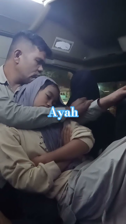 Sangat menyentuh melihat pelukan Ayah kepada anak gadisnya#likefatherlikedaughter#masyaaAllah