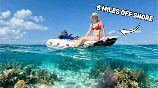 Can We Make It 8 Miles Off Shore In A 10’ Inflatable Boat? - Snorkeling John Pennekamp State Park
