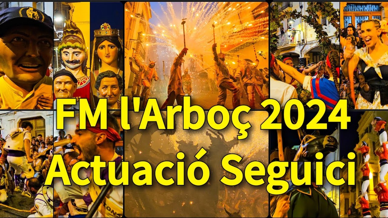 FM l'Arboç 2024, Actuació Seguici