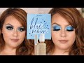 Full Face Using Colourpop Makeup |Blue Moon Eyeshadow Palette|