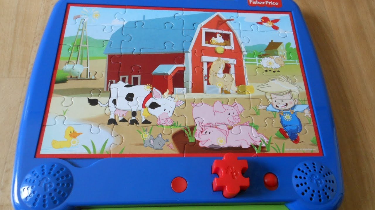 FisherPrice IJig Interactive Electronic Puzzle System YouTube