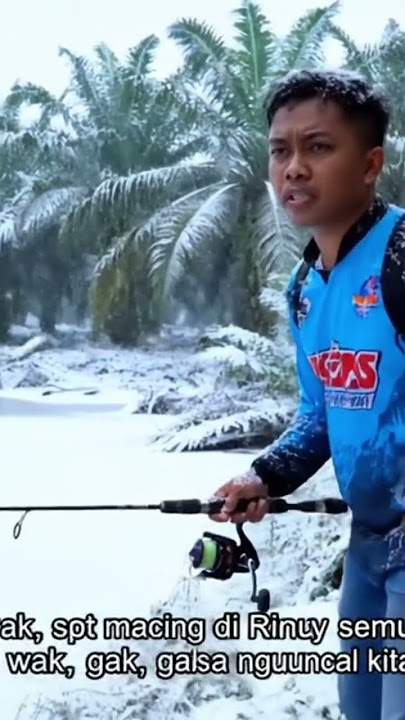 Indonesia turun salju di 2026 ini buktinya dari Riau sudah turun salju tinggal gabisa mancing #ai