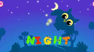 Bini ABC Games - Night Word (Voiced by Me!) screenshot 3