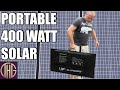 So Much Power From The Sun Allpowers 400 Watt Portable Solar Panel Unboxing And Setup 