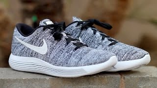 lucha Debería profundo PERFORMANCE REVIEW + ON FOOT NIKE LUNAREPIC LOW FLYKNIT "OREO" - YouTube