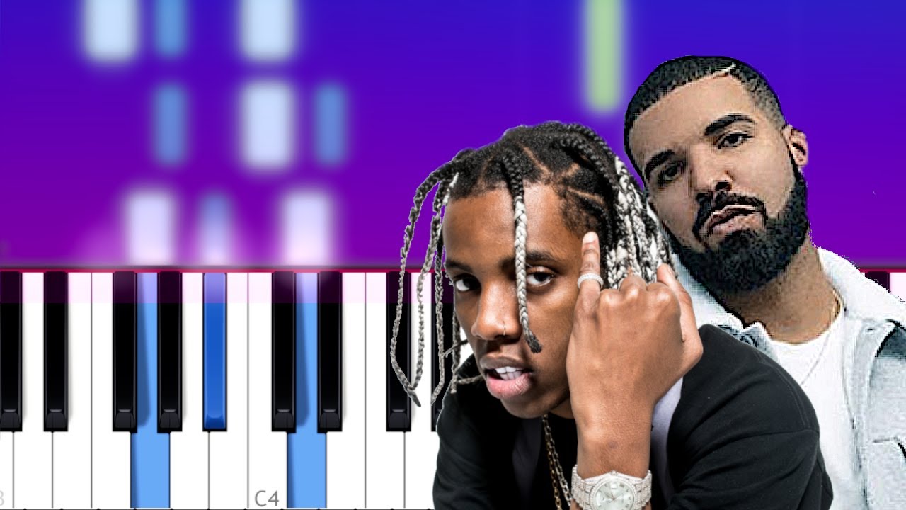 Roy Woods - Drama feat. Drake (Piano Tutorial)