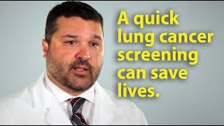 How lung cancer screening can save lives