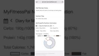 Tracking your progress in the app