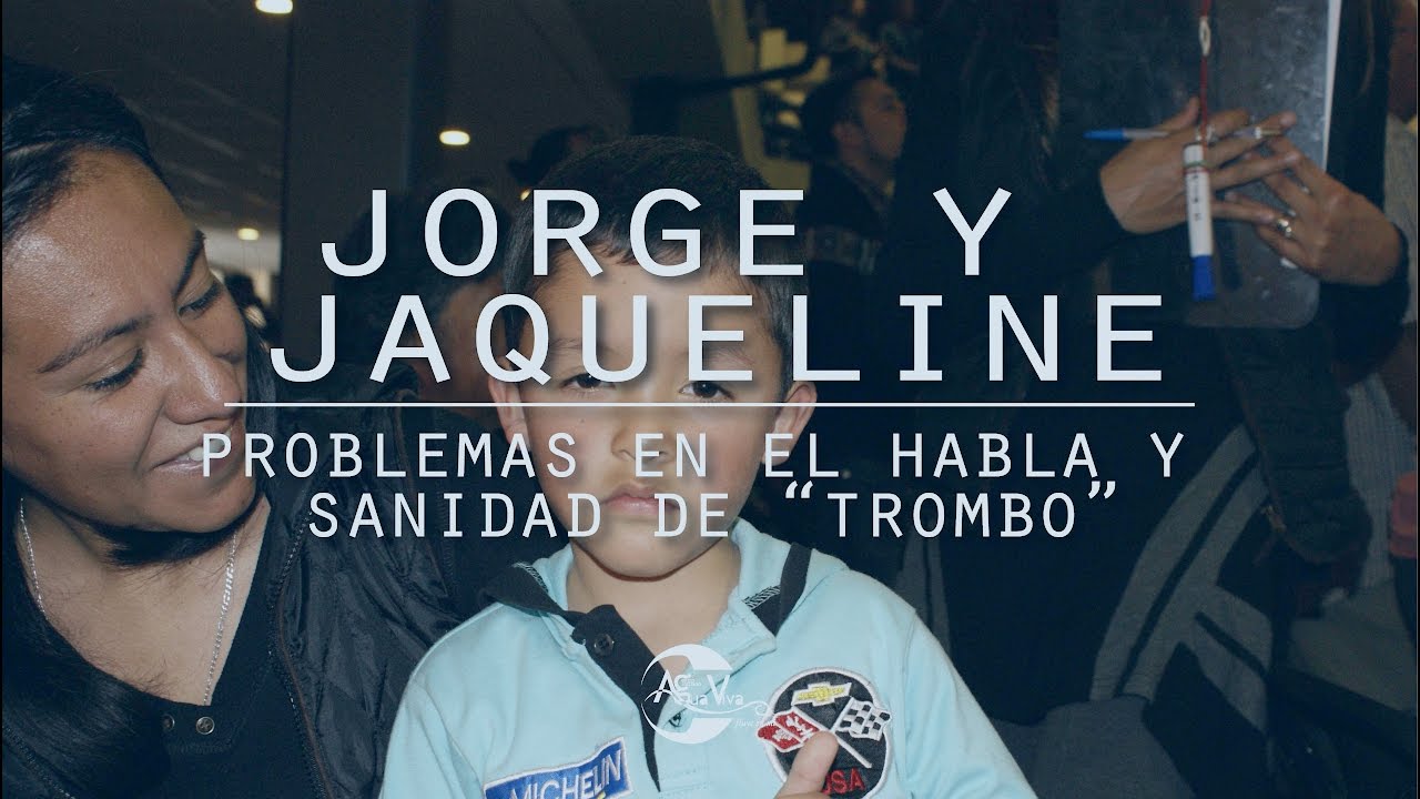 avivamiento en la biblia Jorge y Jaqueline, problemas en el habla y sanidad de 