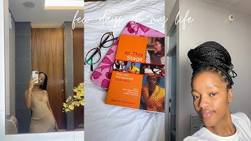 Wits Uni Diaries| Weekly vlog| Attending classes, seeing my friend, i got a wig & more