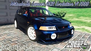 GTA 5 Mitsubishi Lancer GSR Evolution VI 1999