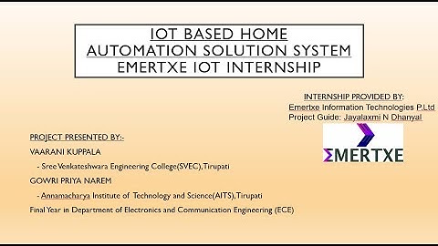 IOT BASED HOME AUTOMATION SOLUTION SYSTEM | EMERTXE | IOT INTERNSHIP | BLYNK APP | ARDUINO | PICSIM
