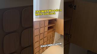 🎬Hole Side Cabinet Review: Design + Function🎬#YouTubeReview #StorageFurniture #WoodenCabinet
