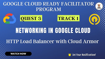 HTTP Load Balancer with Cloud Armor | Qwiklabs GSP215 #CodingBuddies
