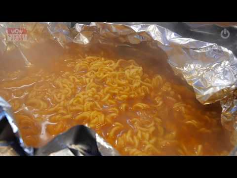 신기한 광장시장 호일 라면 /  Ramyeon in <strong>Foil</strong> / Gwangjang Market / 길거리 음식 / Korea Street Food