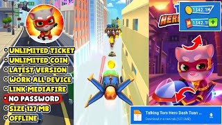 Donwload Talking Tom Hero Dash Mod Apk Terbaru 2024 - No Password & Unlimited Coin screenshot 4