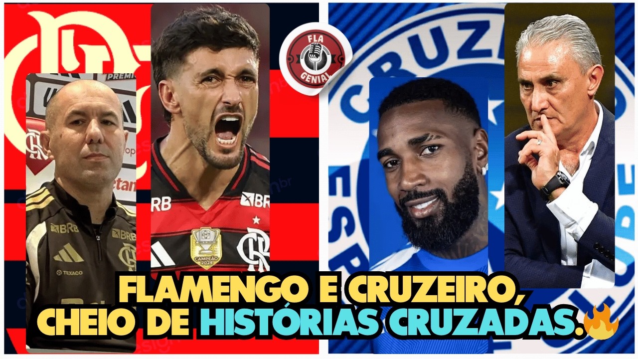FLAMENGO E CRUZEIRO, CHEIO DE HISTÓRIAS CRUZADAS.