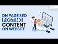 How to Post & Write 100% Quality Blog Post Content - SEO Tutorial