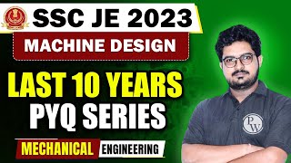 SSC JE 2023 | Machine Design | SSC JE Previous Year Question Paper | Mechanical Engineering