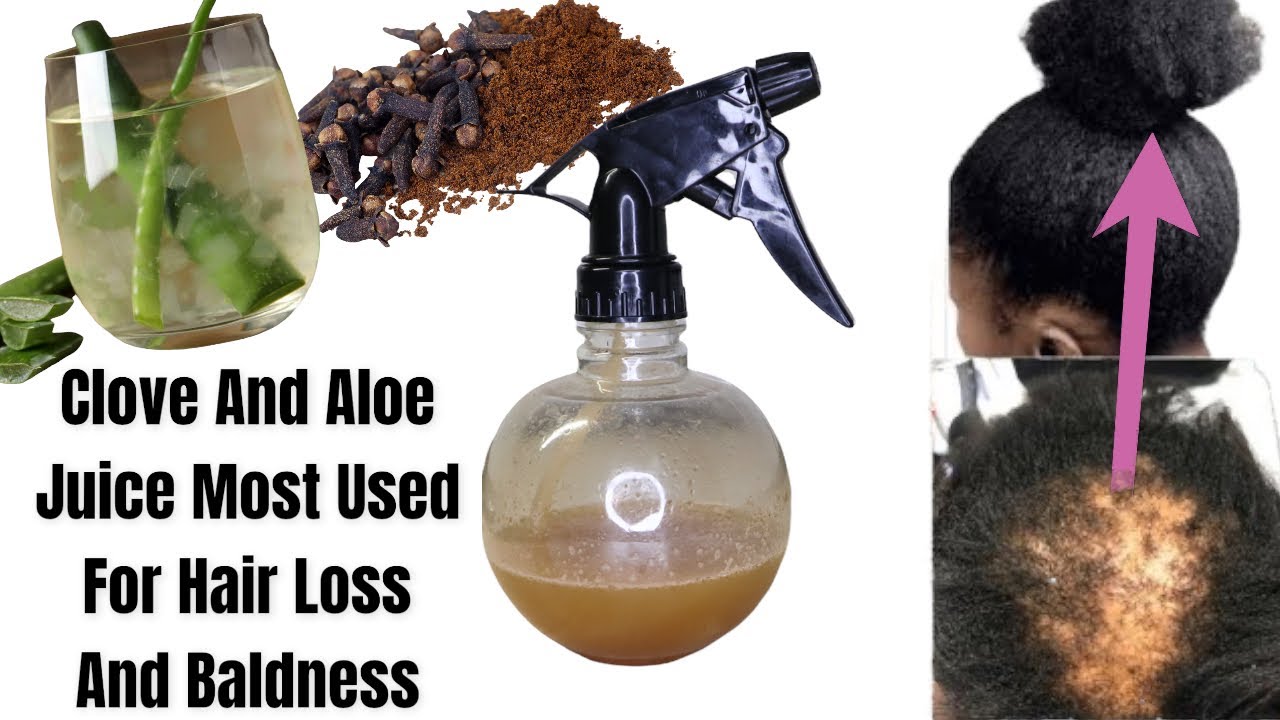 Clove And Aloe Vera Water, hair growth under your control, don’t rinse