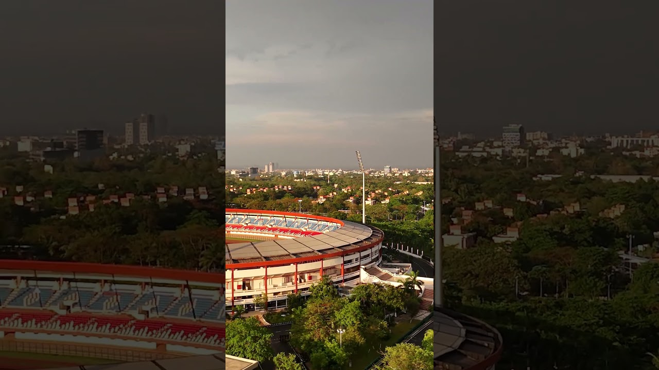Stunning Aerial View of Kalinga Stadium, Bhubaneswar 🏟️ | Drone Footage 