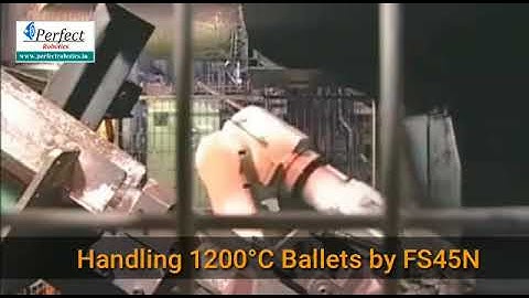 PERFECT ROBOTICS LOAD AND UNLOAD IN FORGING MACHINE