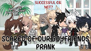 SCARED OF OUR BOYFRIENDS PRANK | Revenge prank on boys | Gacha life
