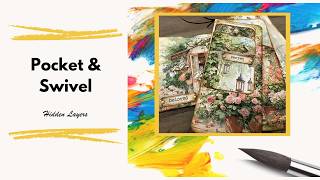 Swivel Journal Cards with Pocket | Soft Vintage Garden Theme screenshot 5