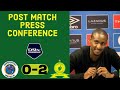 Supersport United 0-2 Mamelodi Sundowns | Coach Rhulani Mokwena’s post match press conference