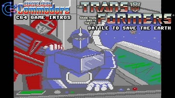C64 Game Intro: Transformers The Battle to Save The Earth (Activision,1986)