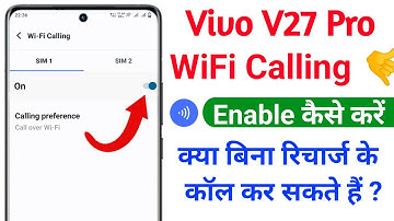 vivo v27 pro wifi calling setting | how to on wifi calling setting on vivo v27 pro