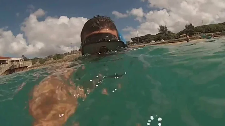 kadena snorkeling and cliff jumping