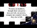 &#39;Anthem&#39; from Chess (Instrumental)