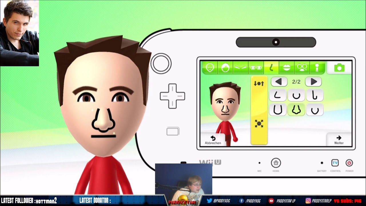 Let´s Make a Mii 86# Paluten - YouTube