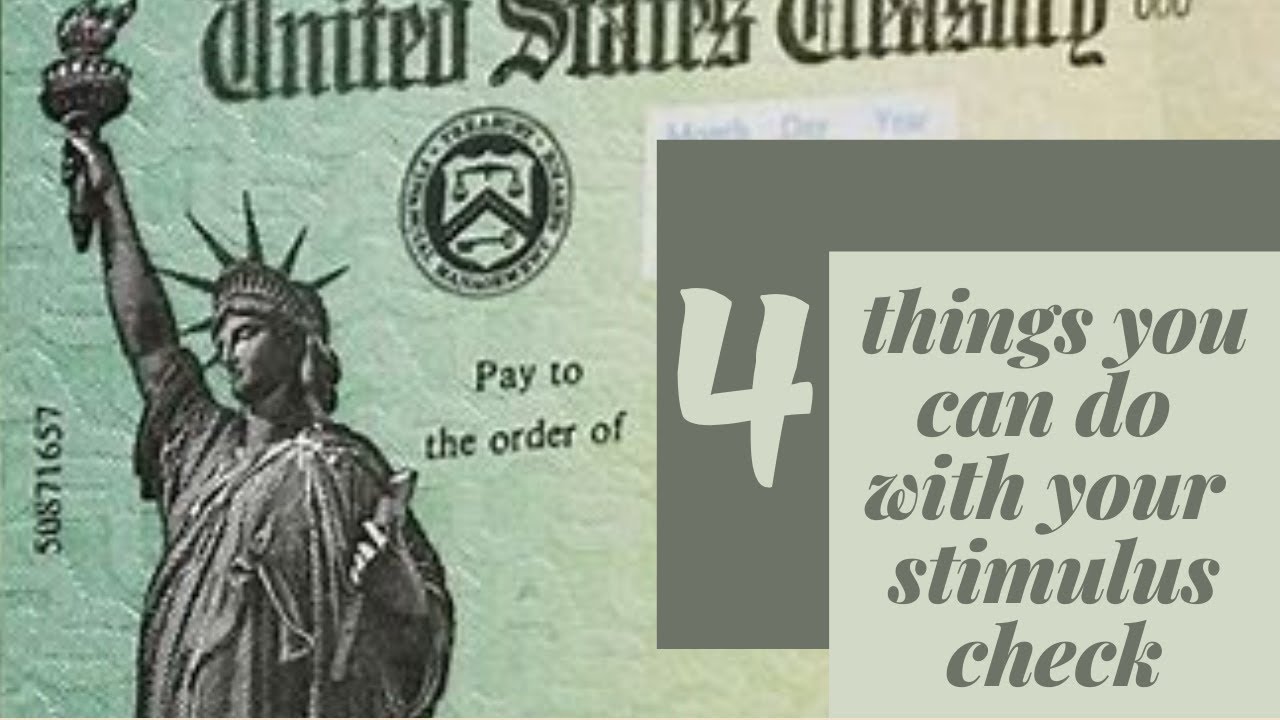 4 things to do with your stimulus check | Pam Meets World