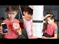 DESTROYING MY LITTLE BROTHERS IPHONE & BUYING HIM 100 NEW ONES... ($65,000)