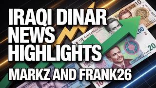 Celebrity Iraqi Dinar Guru News Highlights MarkZ And Frank26 Profile